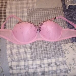 PINK Victoria's Secret Pink Butterfly Bra